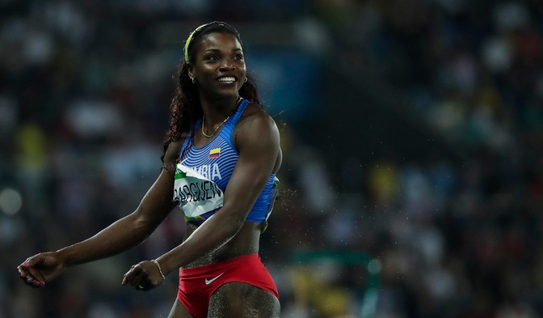 Caterine Ibargüen Mundial de Atletismo: Caterine Ibargüen por la consagración en el Mundial de Atletismo
