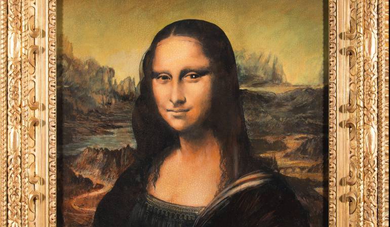 Réplica falsificada de Mona Lisa