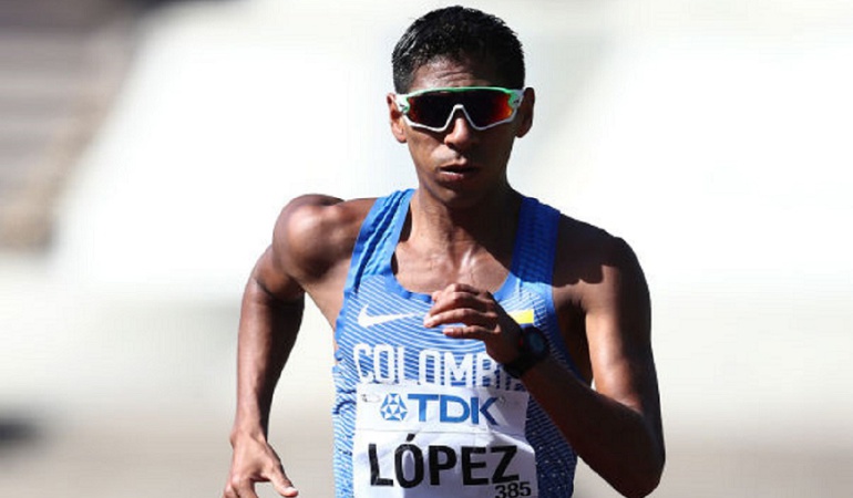 Luis Fernando López retiro última prueba carrera deportiva: Luis Fernando López no pudo terminar la última prueba de su carrera deportiva