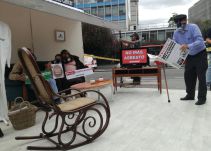 La casa cáncer, una protesta contra el asbesto