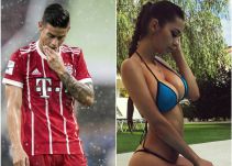 El mensaje que le envió la modelo rusa a James Rodríguez