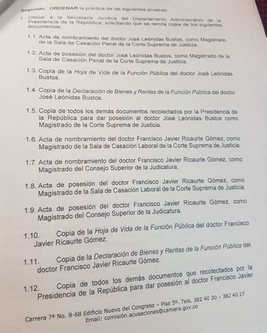 Caso Fiscal Anticorrución: Luis Gustavo Moreno será citado a declarar en la Comisión de Acusación Caso Fiscal Anticorrución: Luis Gustavo Moreno será citado a declarar en la Comisión de Acusación