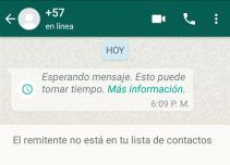 ¿Qué hacer si WhatsApp me pide que espere un mensaje?