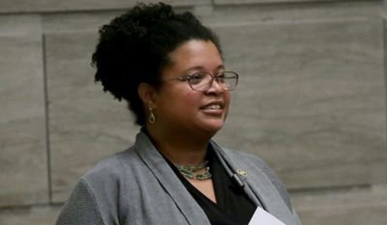 La demócrata Maria Chappelle-Nadal, legisladora en el Senado de Misuri.