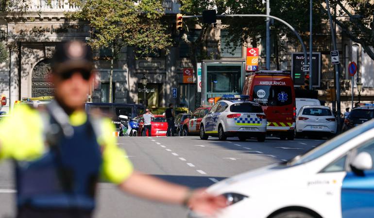 Barcelona: Dos colombianos siguen desaparecidos tras emergencia en Barcelona