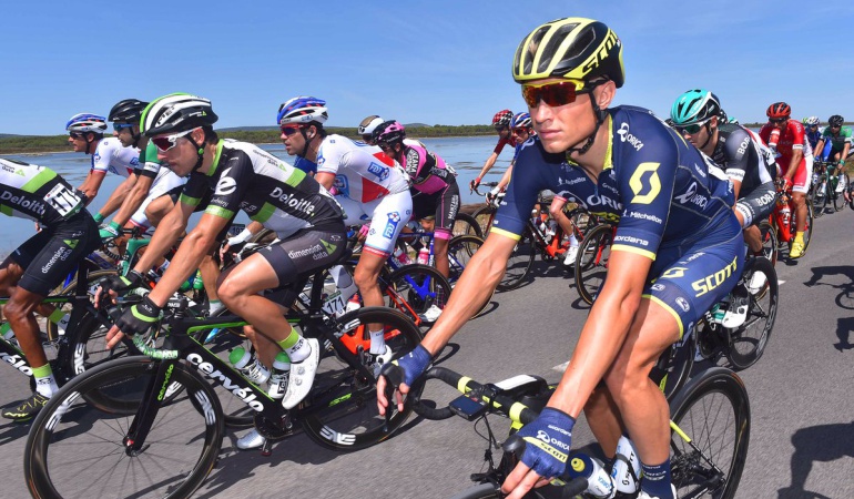 Ciclismo: Lampaert gana la segunda etapa y es nuevo líder