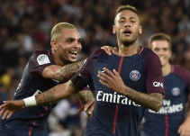 Neymar lidera la goleada del PSG sobre el Toulouse