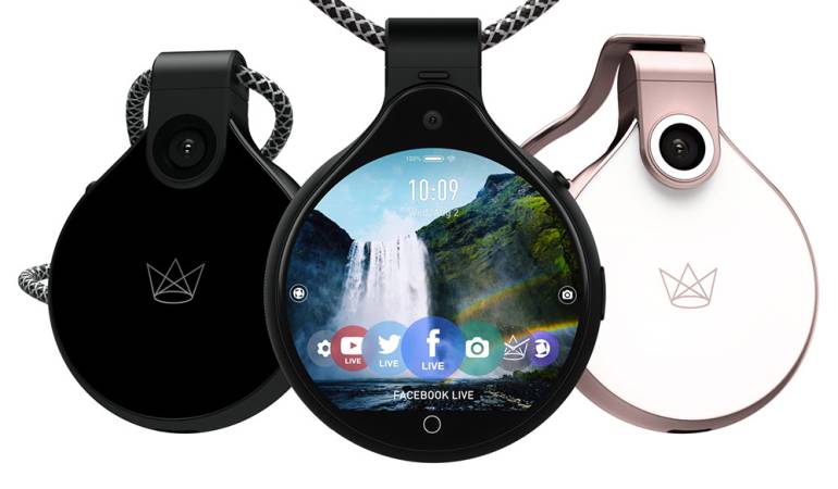 FrontRow collar: El collar que permite grabar en vivo y transmitirlo en las redes sociales