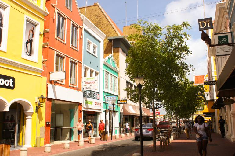 Curaçao en tierra
