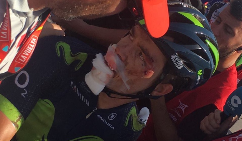 Carlos Betancur, primer colombiano en abandonar la Vuelta a España