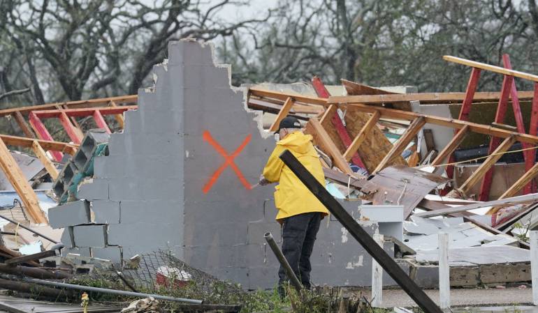 Tormenta Harvey y sus efectos: Huracán Harvey deja al menos una víctima mortal a su paso por Texas