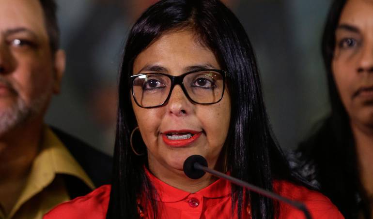 Delcy Rodríguez.