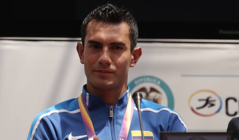 Éider Arévalo, campeón de Marcha en los Mundiales de Atletismo en Londres.