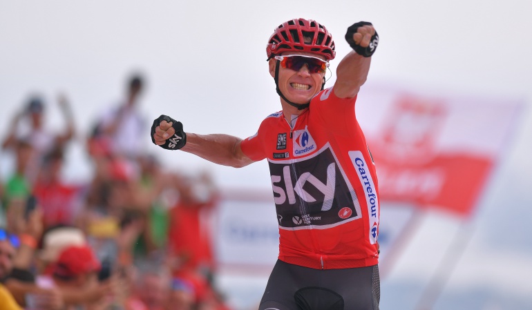 Vuelta a España: En la Vuelta todos los días se lucha por la general: Chris Froome