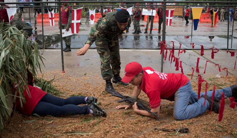 Ejercicios militares en Venezuela, durante el fin de semana.