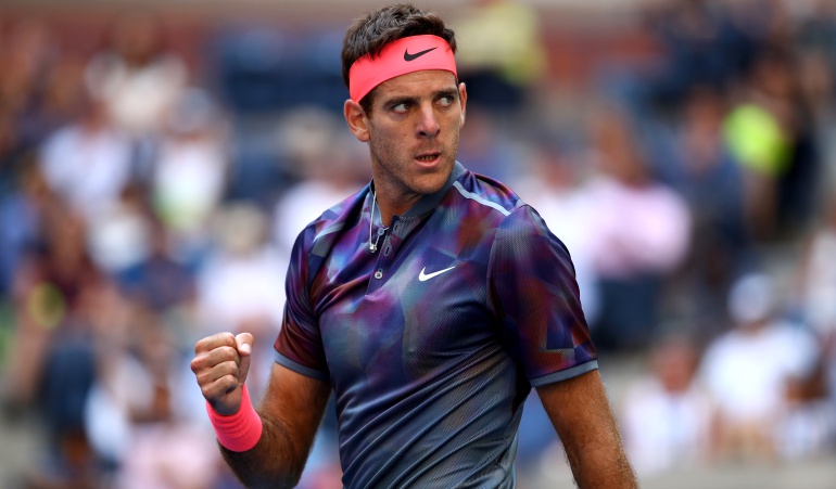 Del Potro: Del Potro triunfa en su debut en el Us Open