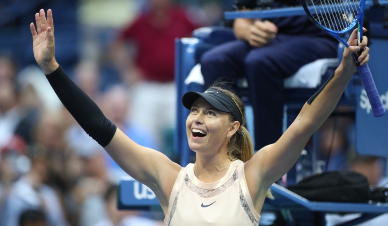 Sharapova sigue con paso firme en el Us Open