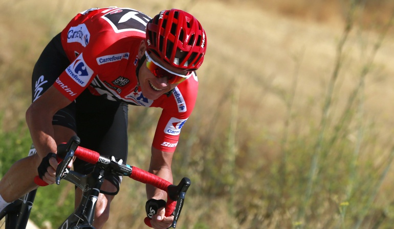 Froome vuelta a España: Nunca es bueno caerse, pero no fue nada serio: Froome