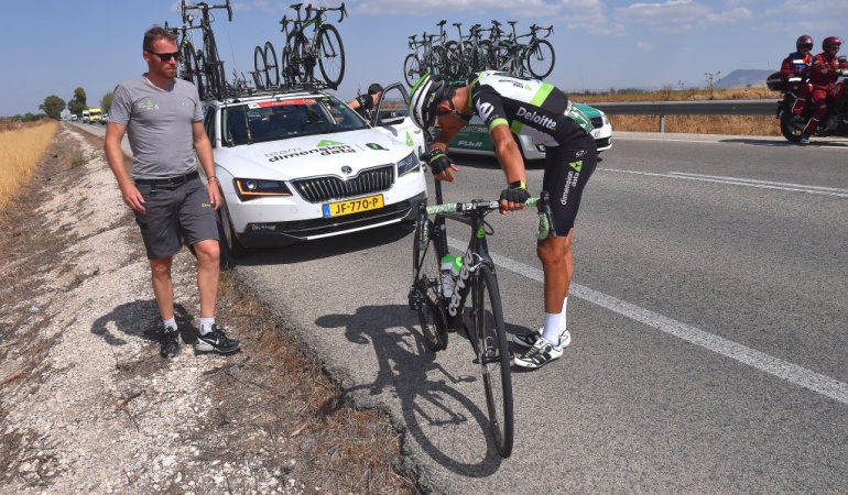 Retiro Omar Fraile Dimension Data 3 ciclistas: El español Omar Fraile se retira y el Dimension Data se queda con 3 ciclistas