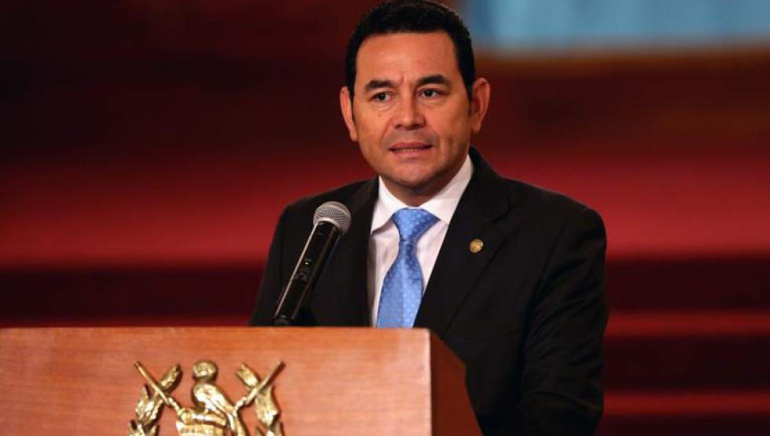 Supremo evaluará el lunes solicitudes para quitar el fuero a Jimmy Morales