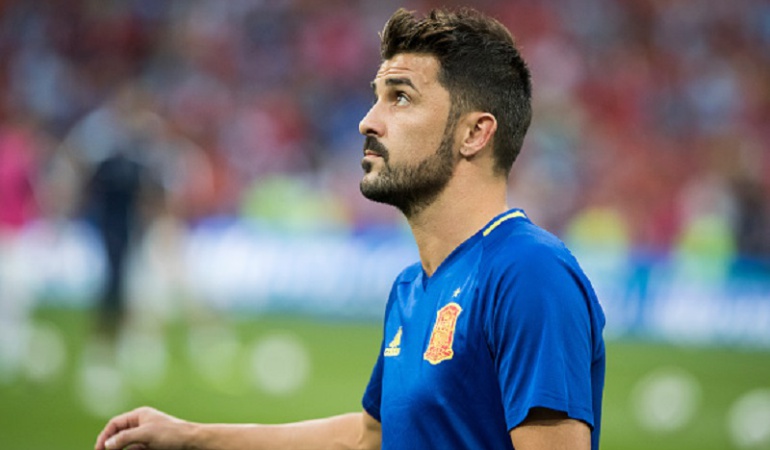 España: Villa se lesionó y será baja para el partido contra Liechtenstein