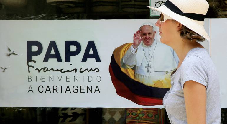 Visita del papa Francisco a Colombia: Visita del papa Francisco dispara búsquedas en Google en Colombia