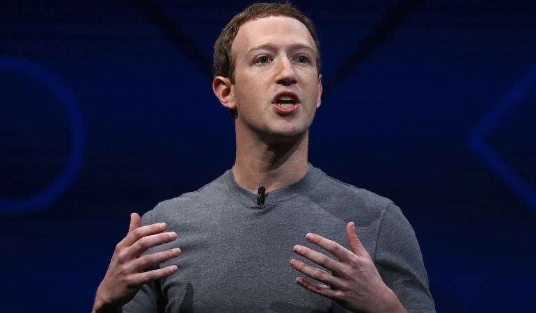 El fundador de Facebook, Mark Zuckerberg.