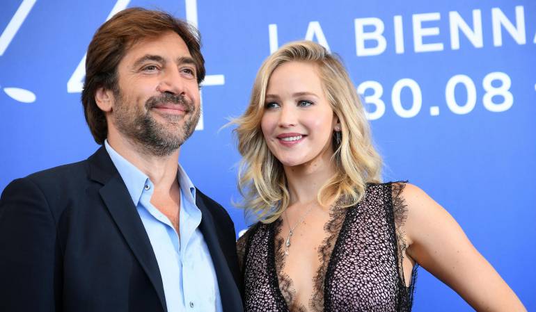 Jennifer Lawrence y Javier Bardem
