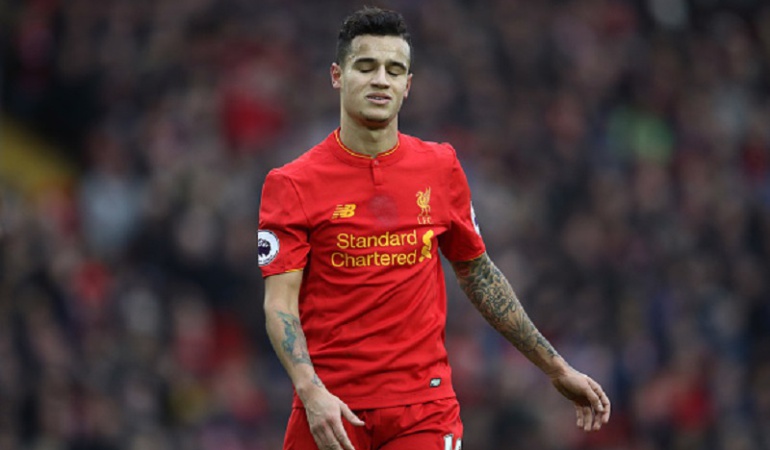 Coutinho no fue convocado para jugar contra el Manchester City