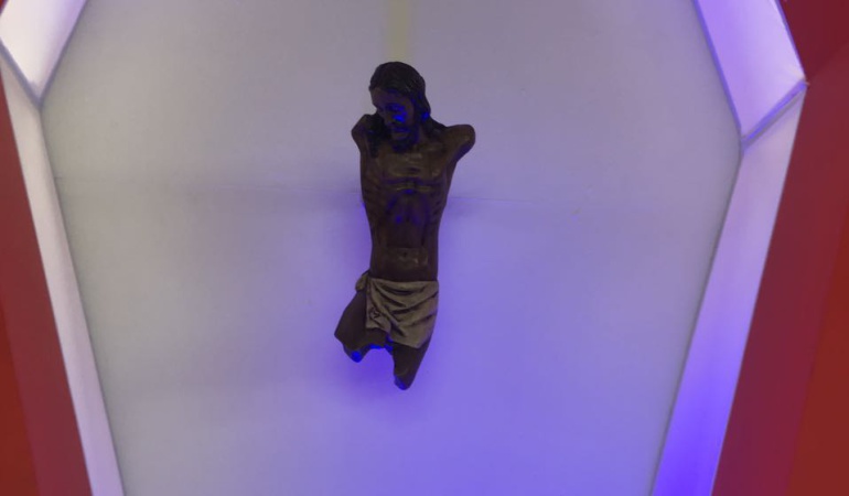 Bojayá Villavicencio papa Francisco: Cristo roto y amputado de Bojayá es más cristo aún: papa Francisco
