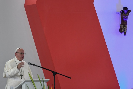 En vivo visita del papa Francisco: El papa Francisco pidió a los colombianos no perder la paz por la cizaña En vivo visita del papa Francisco: El papa Francisco pidió a los colombianos no perder la paz por la cizaña
