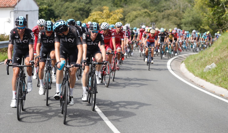 Vuelta a España etapa 20: L' Angliru decide la Vuelta a España, Froome con la ventaja