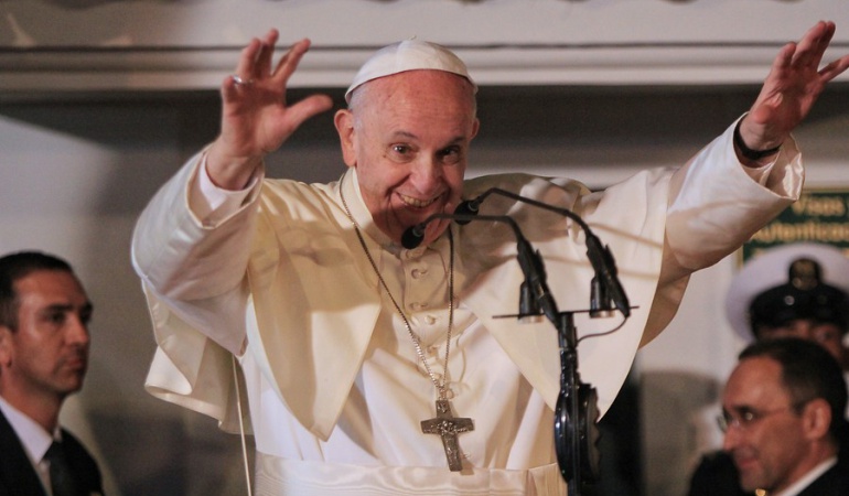 En vivo visita del papa Francisco: El papa ha sido conquistado por la sonrisa de los colombianos: Greg Burke