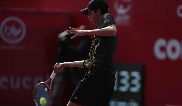 Daniel Galan Milo Open: Daniel Galán perdió la final del Milo Open de Bogotá
