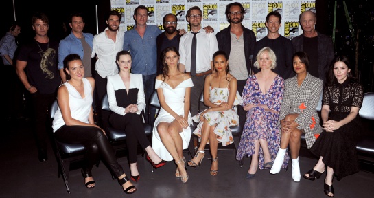 Elenco de Westworld durante el ComicCon Elenco de Westworld durante el ComicCon