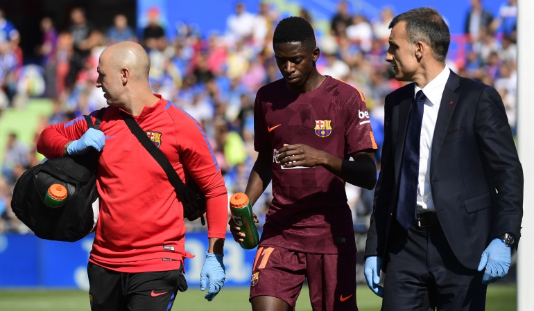 Dembele Barcelona: Dembelé ya está en Finlandia para ser operado de su lesión