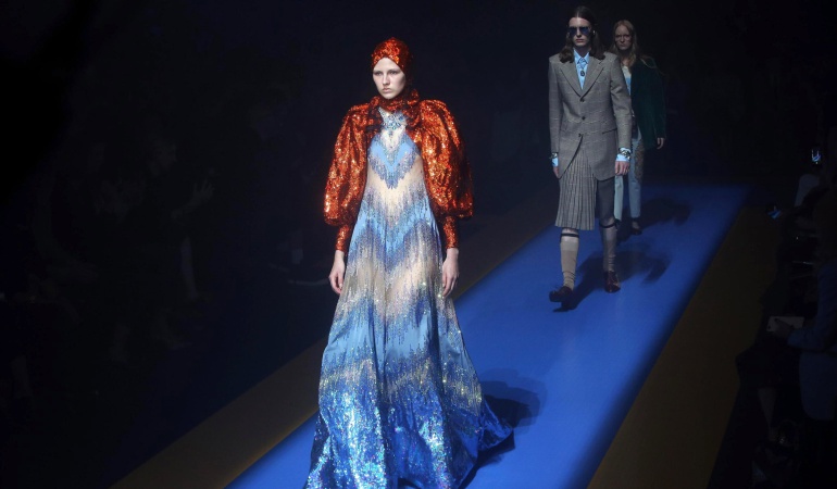 Semana de la Moda de Milán: Gucci inaugura la Semana de la Moda de Milán con una colección de mezclas