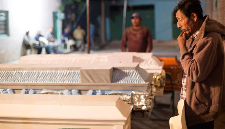 MÉXICO TERREMOTO: México decreta tres días de luto en honor a las víctimas del terremoto