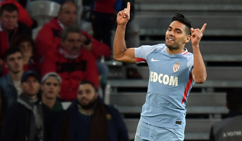 Falcao anota doblete en la victoria del Mónaco y llega a 201 goles en Europa