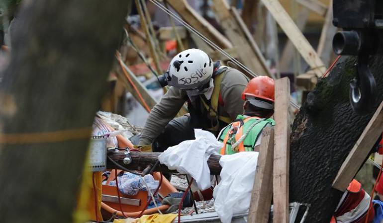 Terremoto México: Asciende a 286 número de víctimas mortales por el terremoto en México