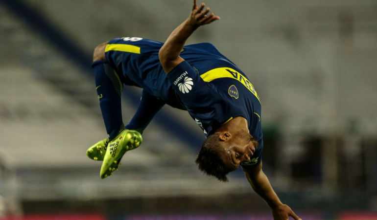 Gol Fabra Boca Juniors Vélez Sarsfield: Fabra marcó en la goleada de Boca Juniors sobre Vélez Sarsfield