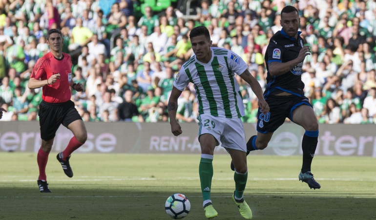 Juan José Narvaez y Real Betis: Juan José Narváez regresa a entrenamientos con el Real Betis