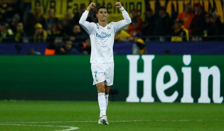 Real Madrid Vs Borussia Dortmund: Cristiano guía al Real Madrid a su primera victoria en casa del Borussia Dortmund