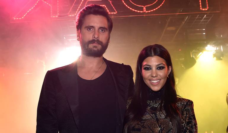 Scott Disick y Kourtney Kardashian