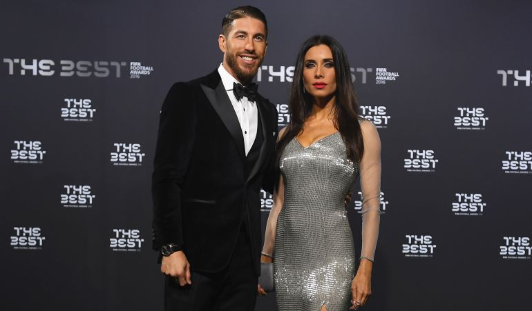 Sergio Ramos y su novia Pilar Rubio