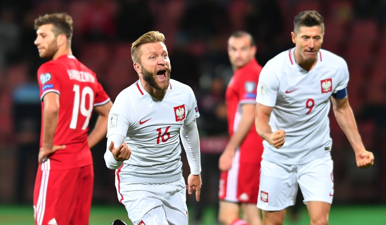 Selección Polonia: Polonia golea a Armenia en la penúltima fecha de las Eliminatorias