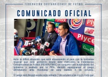 Costa Rica y Honduras aplazan el partido para el sábado ante tormenta eléctrica