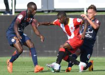 Marlos Moreno se luce en el partido ante Montpellier