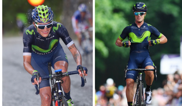 Carlos Betancourt y Winner Anacona, Movistar Team: El "Bananito" Betancourt y Winner Anacona renovaron con el Movistar Team