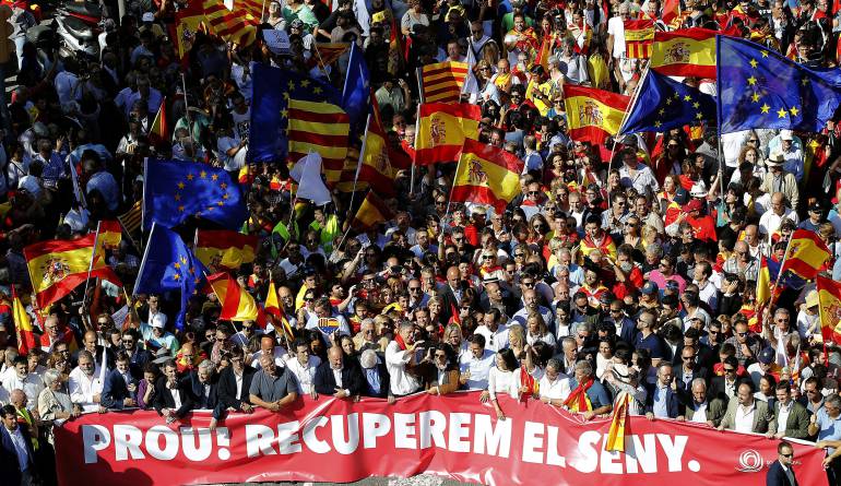 Manifestaciones en Barcelona